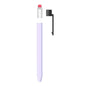 For Apple Pencil 1 AhaStyle PT180-K Stylus Retro Anti-slip Protection Case(Purple)