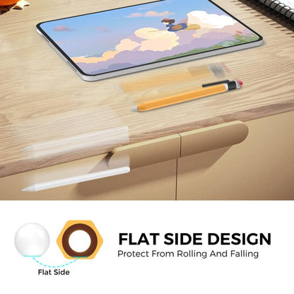 For Apple Pencil 1 AhaStyle PT180-K Stylus Retro Anti-slip Protection Case(Dark Blue)