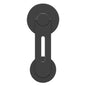 AhaStyle WG26-5 Aluminum MagSafe Circle Magnetic Laptop Expansion Stand Portable Adjustable Phone Holder(Black)