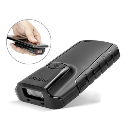 NETUM E800 2D QR Barcode Cell Phone Back Clip Portable Wireless Bluetooth Scanner