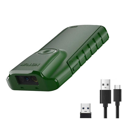 NTEUM E740 Cell Phone Back Clip Portable 1D Code Wireless Bluetooth Scanner