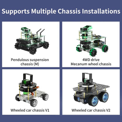 Yahboom 1DOF Electric Platform For Robot Car Black