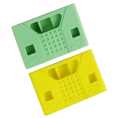 Coque de protection en silicone Yahboom pour carte Micro:bit V1.5/V2 (jaune)