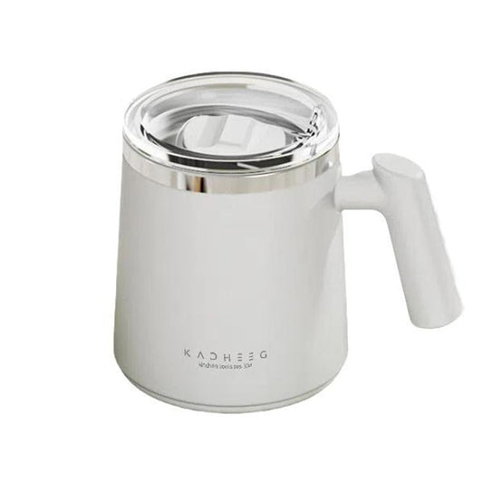 Kacheeg 430ml 304 Stainless Steel Vacuum Insulated Tumbler with Lid & Straw(White)