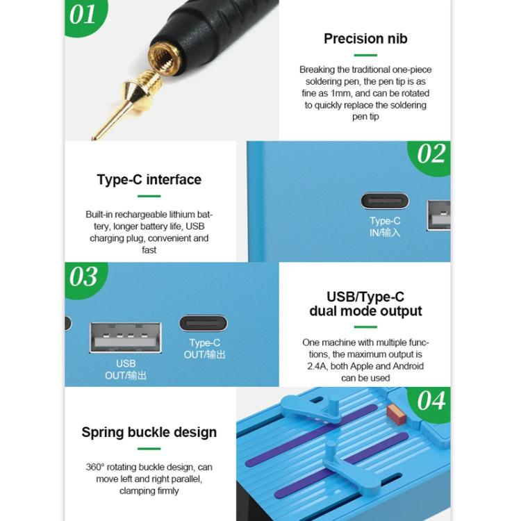 RELIFE RL-936WE Digital Display Battery Spot Welder Small Portable Repair Lithium Battery Spot Welder
