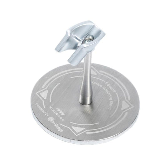 MINIWARE TS101/SA80 Dedicated Electric Soldering Iron Stainless Steel Bracket Mini Soldering Station(Silver)