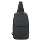 Tigernu Men Large Capacity Chest Bag Anti-Theft Crossbody Shoulder Bag with TSA007 Approved Lock(Black)