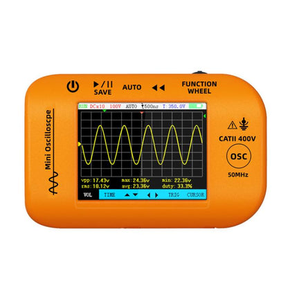 BSIDE OT4 Miniature Oscilloscope Signal Generator Rechargeable Handheld Color Screen 50MHz Oscilloscope