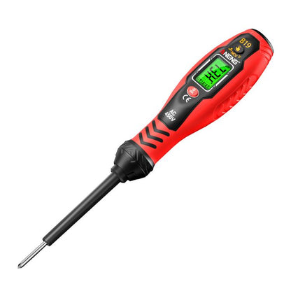 ANENG Digital Display High-Precision Intelligent Induction Test Pen(Red Cross Head)