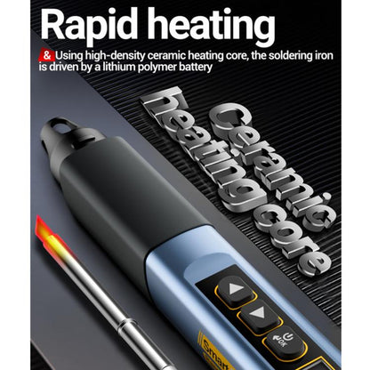 ANENG Portable Internal Heating Soldering Iron With Digital Multimeter(Navy)