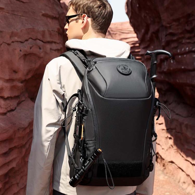 BANGE FW-226 Sac à Dos Grande Capacité pour Hommes Sac de Sport (Noir)