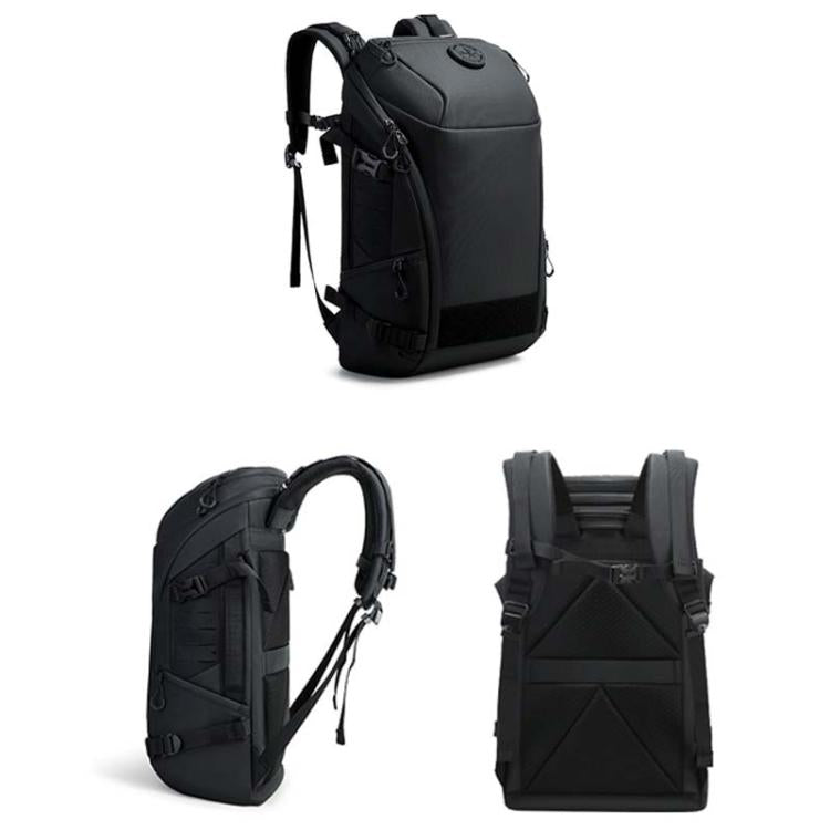 BANGE FW-226 Sac à Dos Grande Capacité pour Hommes Sac de Sport (Noir)