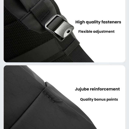 BANGE BG-3078 Business Commuting Large Capacity Backpack Computer Pack(Grey)