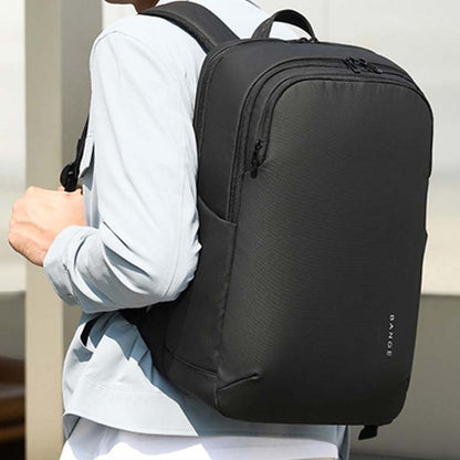 BANGE BG-3068 Men Light Business Commuting Computer Bag Student Schoolbag(Blue)