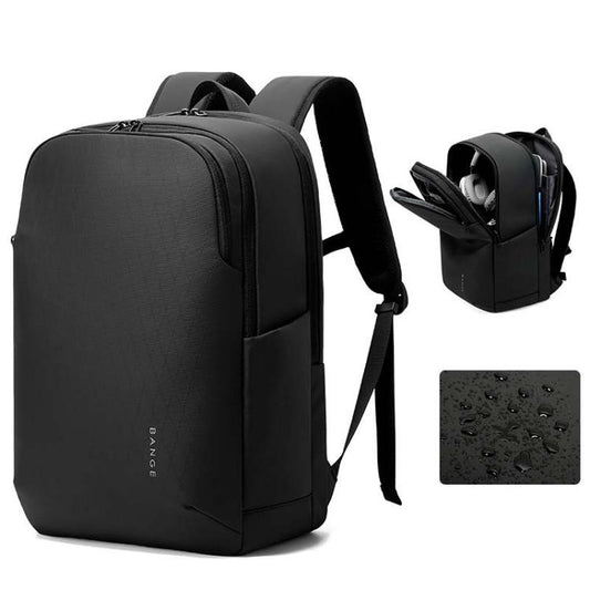 BANGE BG-3068 Men Light Business Commuting Computer Bag Student Schoolbag(Grey)