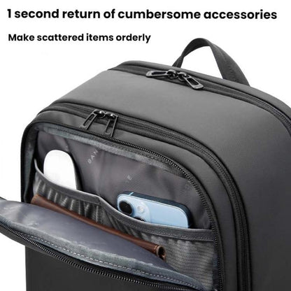BANGE BG-3068 Men Light Business Commuting Computer Bag Student Schoolbag(Blue)