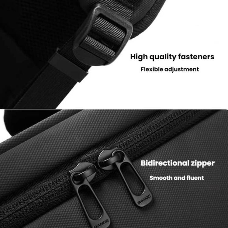 BANGE BG-3068 Men Light Business Commuting Computer Bag Student Schoolbag(Blue)