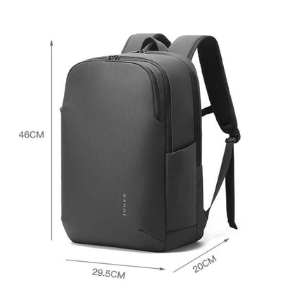 BANGE BG-3068 Men Light Business Commuting Computer Bag Student Schoolbag(Blue)