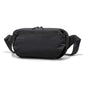 BANGE BG-7851 Men Crossbody Bag Multifunctional Lightweight Casual Commuting Chest Pack Small Shoulder Bag(Black)