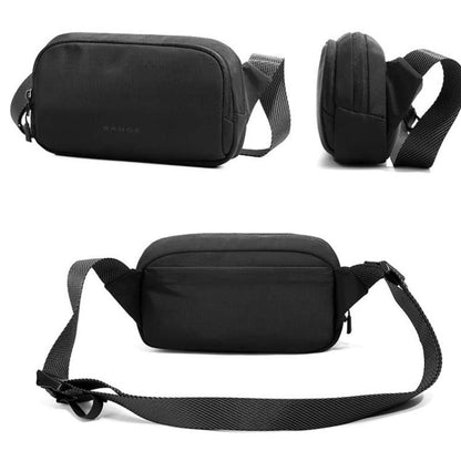 BANGE 3097 Sac à Bandoulière Homme Sac à Téléphone Portable Décontracté Portable (Jaune)