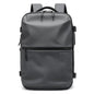 BANGE BG-7875 Large Capacity Shoulder Bag Business Travel Multifunctional Computer Backpack(Gray)