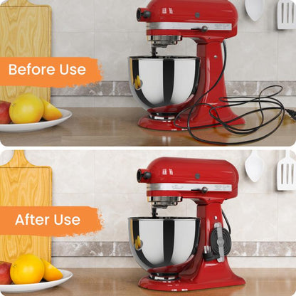 AhaStyle DD-06 6pcs Kitchen Self-Adhesive Cable Organizer Cable Holder(Transparent)