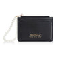 Baellerry N8356 Porte-cartes femme, plusieurs fentes pour cartes, porte-monnaie (noir)