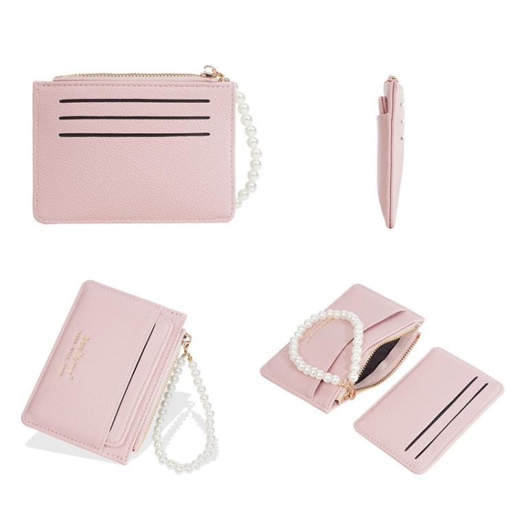 Baellerry N8356 Porte-cartes femme, plusieurs fentes pour cartes, porte-monnaie (noir)