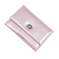 Baellerry N8400 Portefeuille court femme à trois volets avec fermeture éclair (rose)