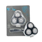 Pour Accessoires de tête de rasoir électrique QIAOSIAN Philips PT720 / PT736 / AT800 (argent)