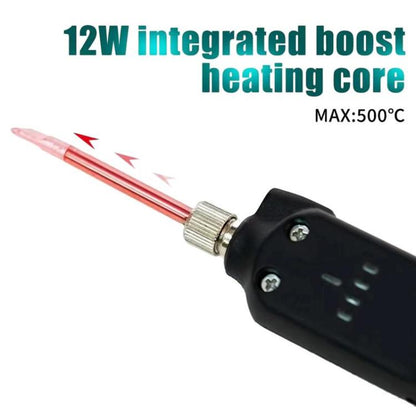 Fer à souder Proskit SI-B165 12W sans fil à contrôle tactile, rechargeable par USB, à température constante, stylo à souder pour réparation extérieure
