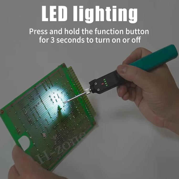 Fer à souder Proskit SI-B165 12W sans fil à contrôle tactile, rechargeable par USB, à température constante, stylo à souder pour réparation extérieure