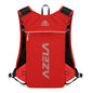 AZELA A1314 Outdoor Sports Backpack Portable Cycling Bag Breathable Lightweight Running Backpack(Red)