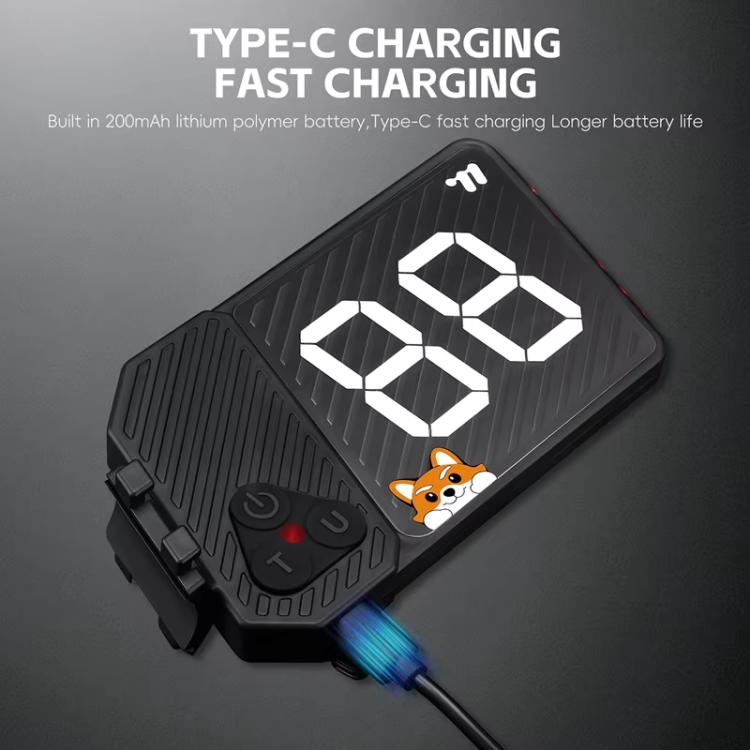WEST BIKING USB-C Rechargeable Bicycle Number Plate Light 3 Light Modes, Adjustable Number 0-99(Black)