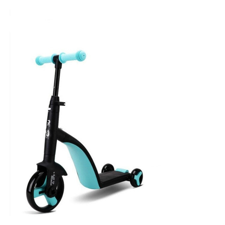 Nadle Foldable 3-Wheel Balance Scooter - Blue