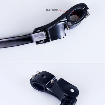 DEEMOUNT Bicycle Aluminum Alloy Foot Support Parking Rack(Silver Label)