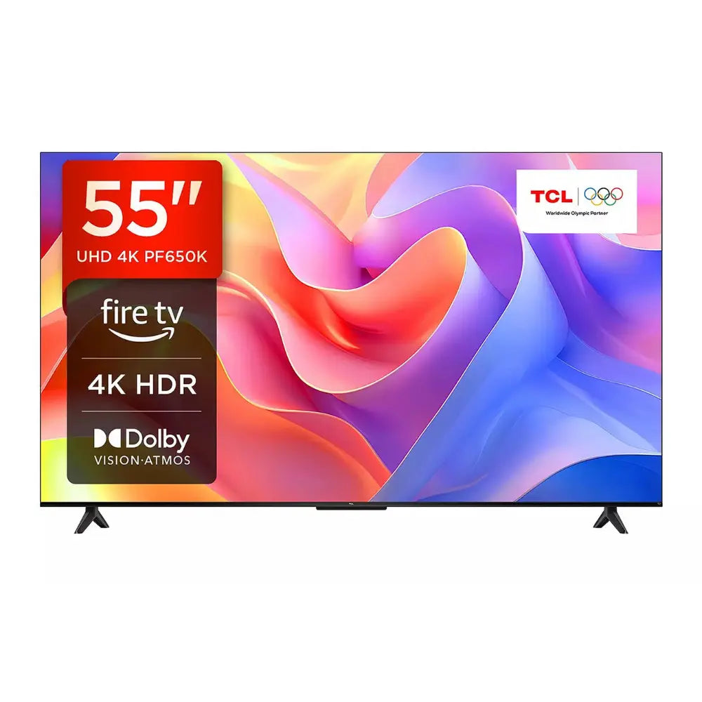 TCL 55PF650K 55-inch, 4K HDR PRO, Smart Fire TV with Freely