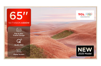 TCL 65A300W NXTVISION 65 inch QLED 4K Ultra HD HDR Smart TV