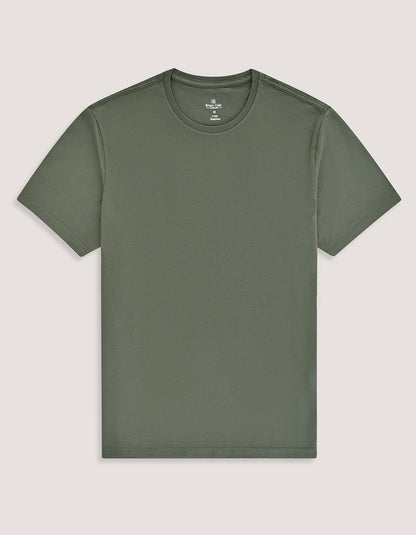 T-shirt pur coton Supima - Olive