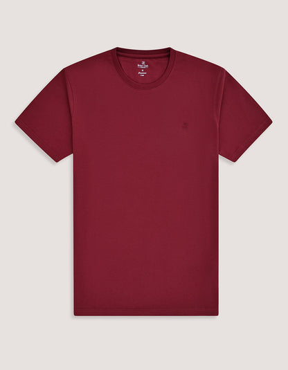 Maroon Premium Cotton Tee