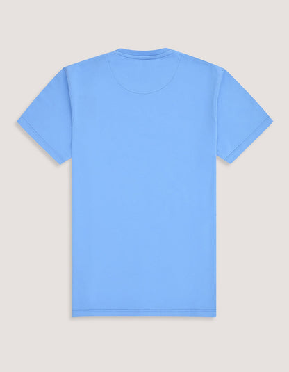 T-shirt en coton premium – Bleu ciel