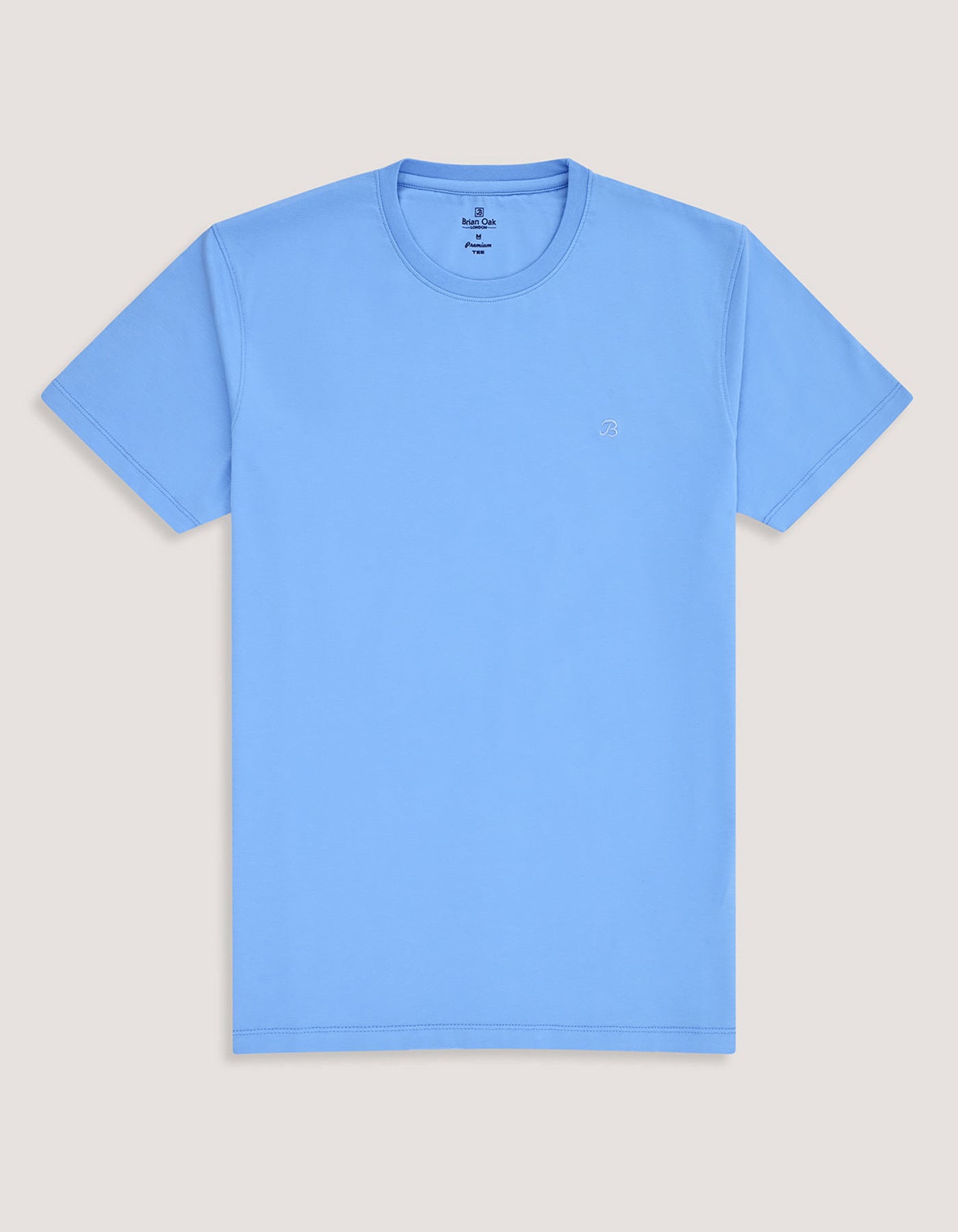 T-shirt en coton premium – Bleu ciel