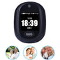 REACHFAR RF-V45-B Mini Touch Screen GPS Smart Tracker Pendant, Support SOS / Camera / Health Management / Video Calling / 4G LTE, For North America / South America (Black)