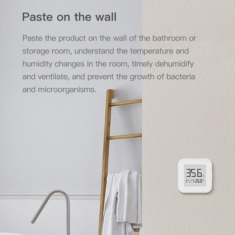 Original Xiaomi Electronic Temperature Humidity Meter (White)
