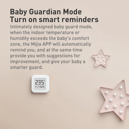 Original Xiaomi Electronic Temperature Humidity Meter (White)