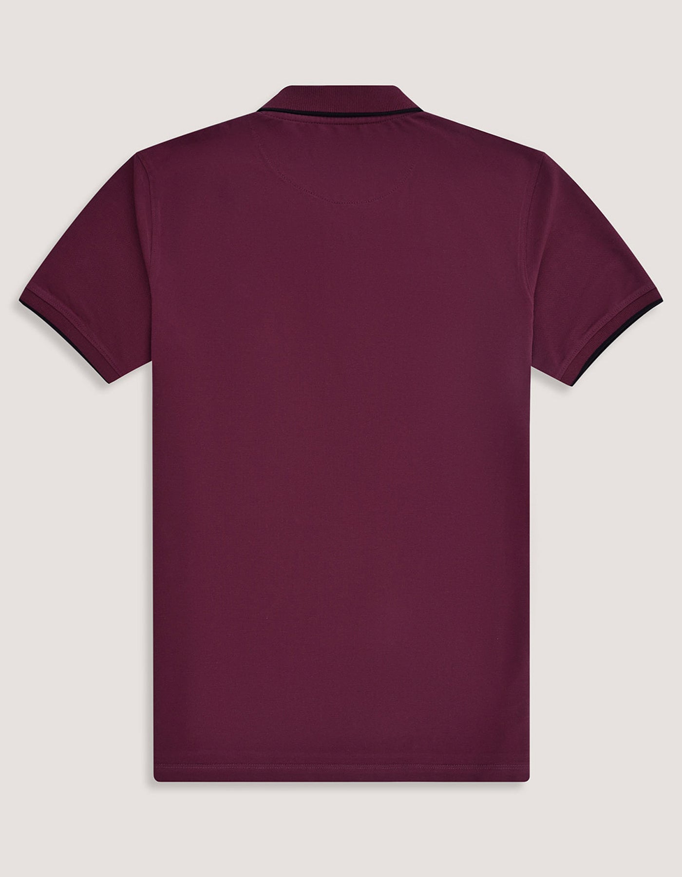 Regular Fit Maroon Cotton Polo Shirt