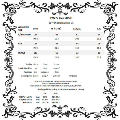 Dark in Love Enyo Mesh Strap Goth Halter Top in Black