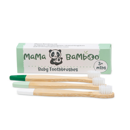 Brosses à dents pour bébés Mama Bamboo
