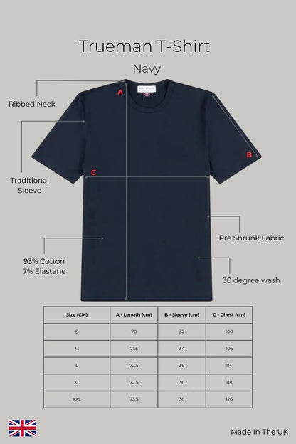 Trueman T-Shirt - Navy