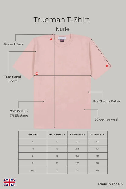 Trueman T-Shirt - Nude
